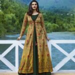 Jacket style kurti tailoring