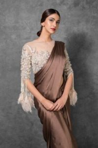 fringe blouse designs